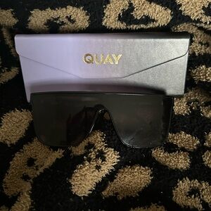Quay Australia Black Sunglasses 52mm